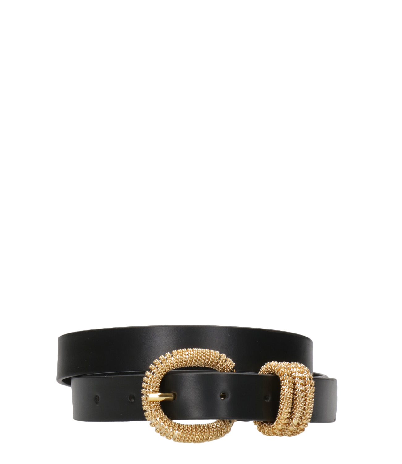 Orciani | Cinta Nappa Chain Nera