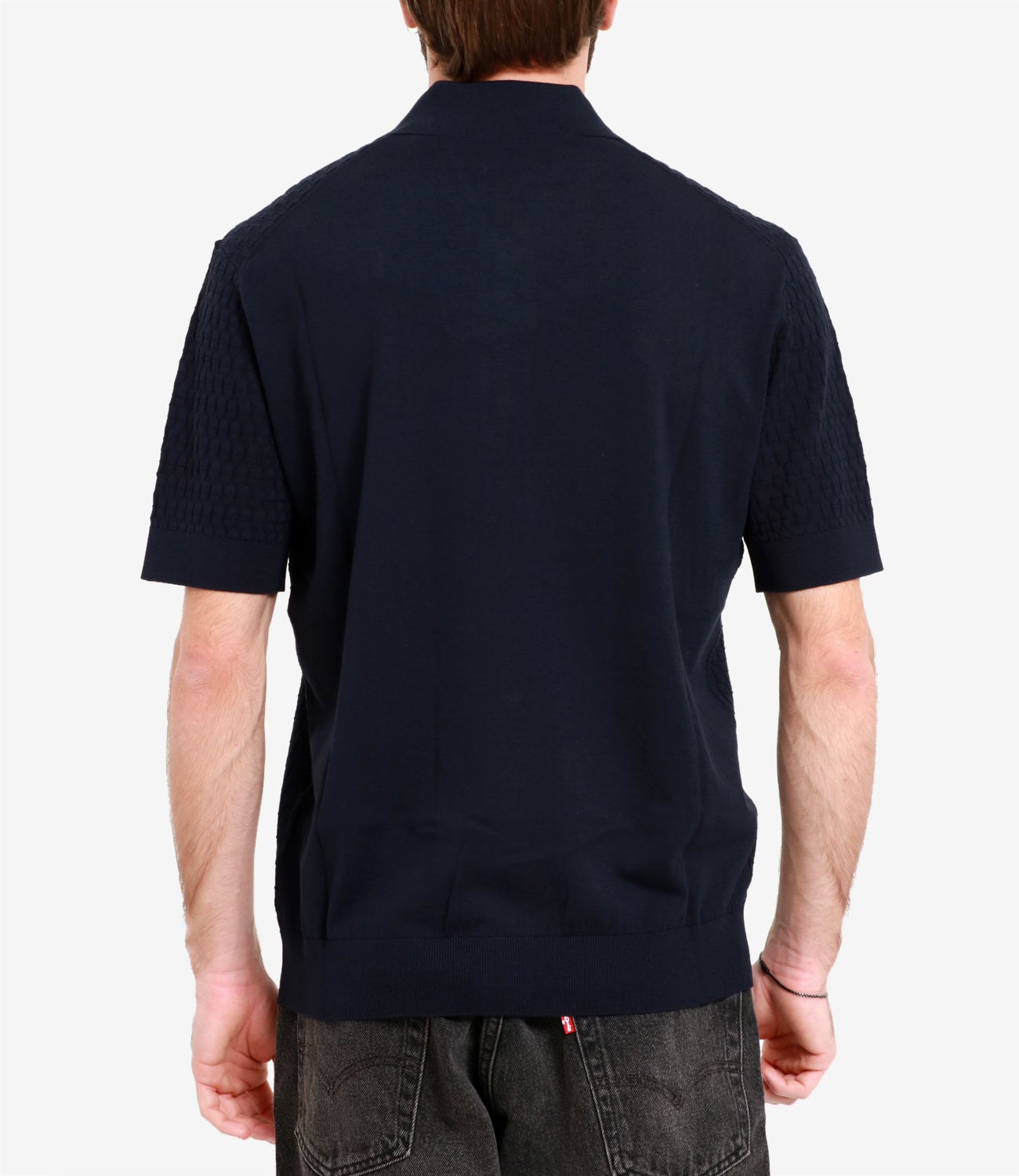 Paolo Pecora | Navy Blue Shirt