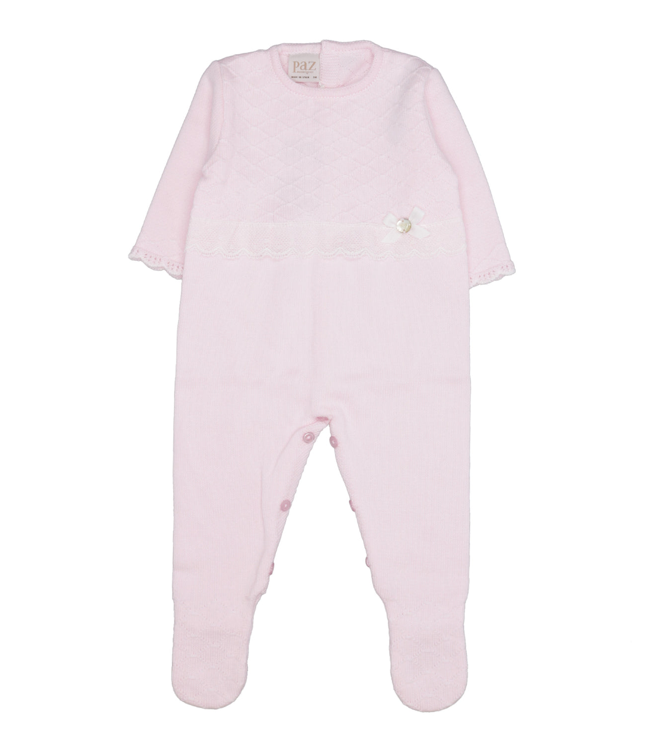 Paz Rodriguez | Pink Footsuit