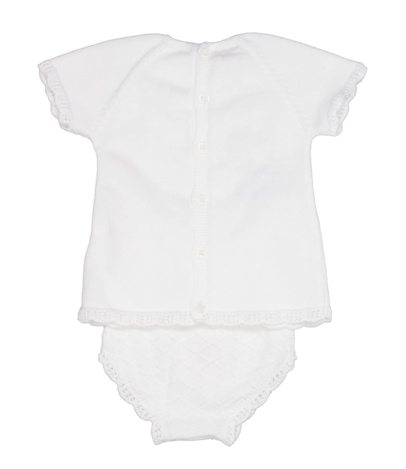 Paz Rodriguez | Jersey and Culotte Set White