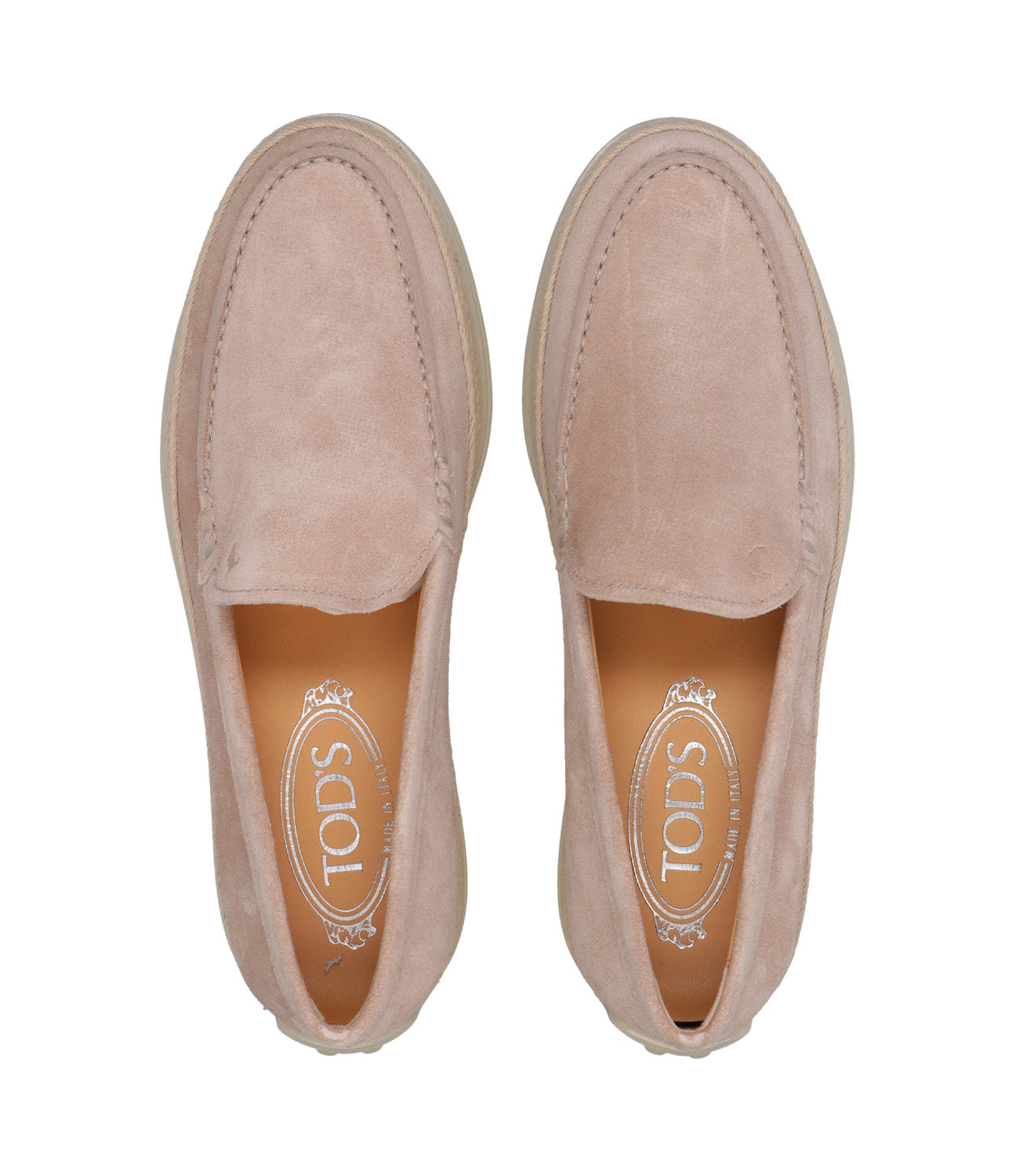 Tod's | Antique Pink Moccasin