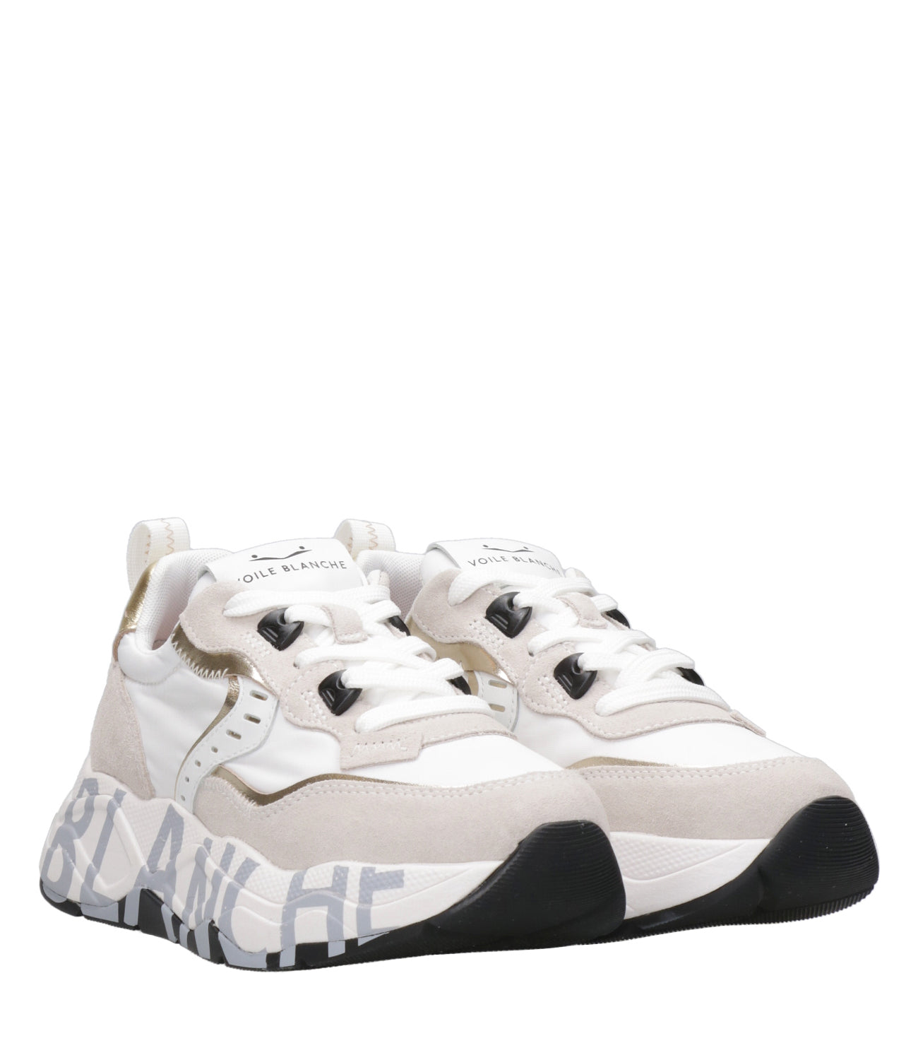 Voile Blanche | Sneakers Club105 White and Platinum