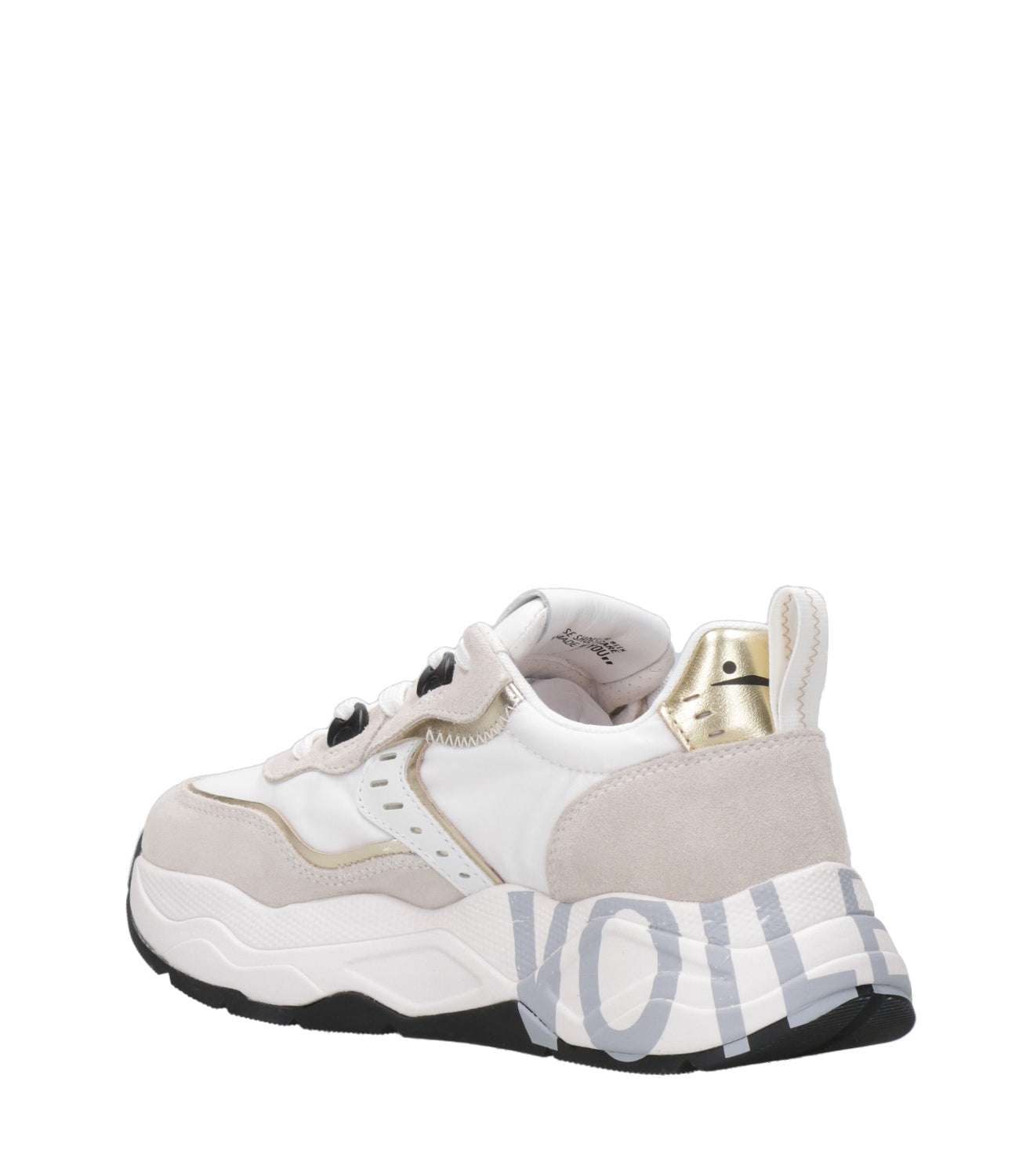 Voile Blanche | Sneakers Club105 White and Platinum