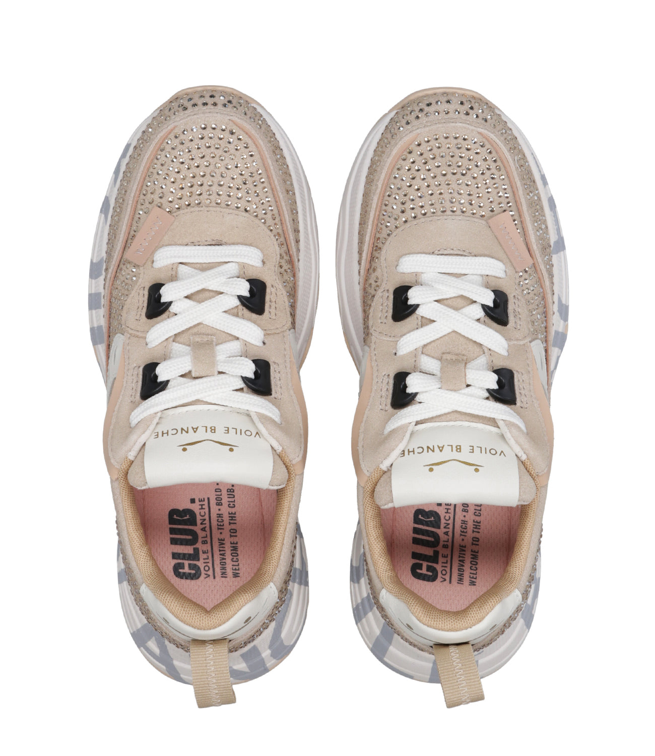 Voile Blanche | Sneakers Club105 Beige