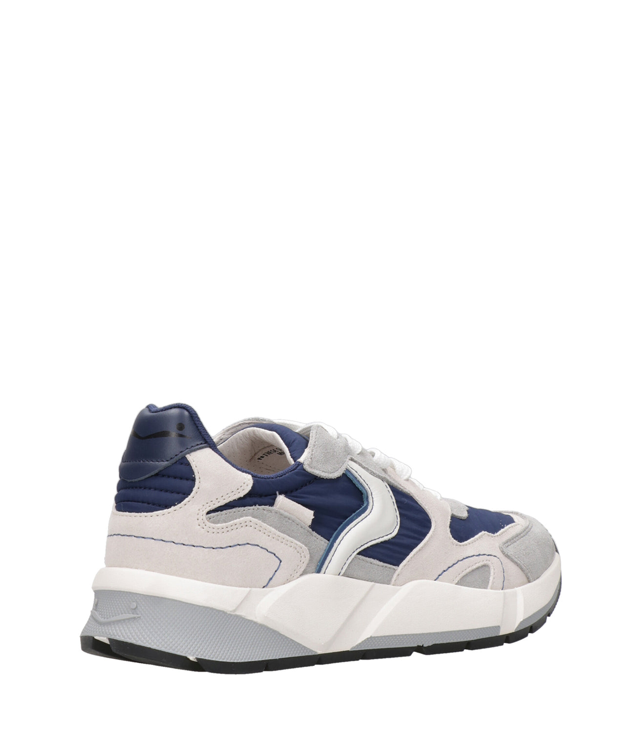 Voile Blanche | Sneakers Club 19 Grigio e Blu Navy