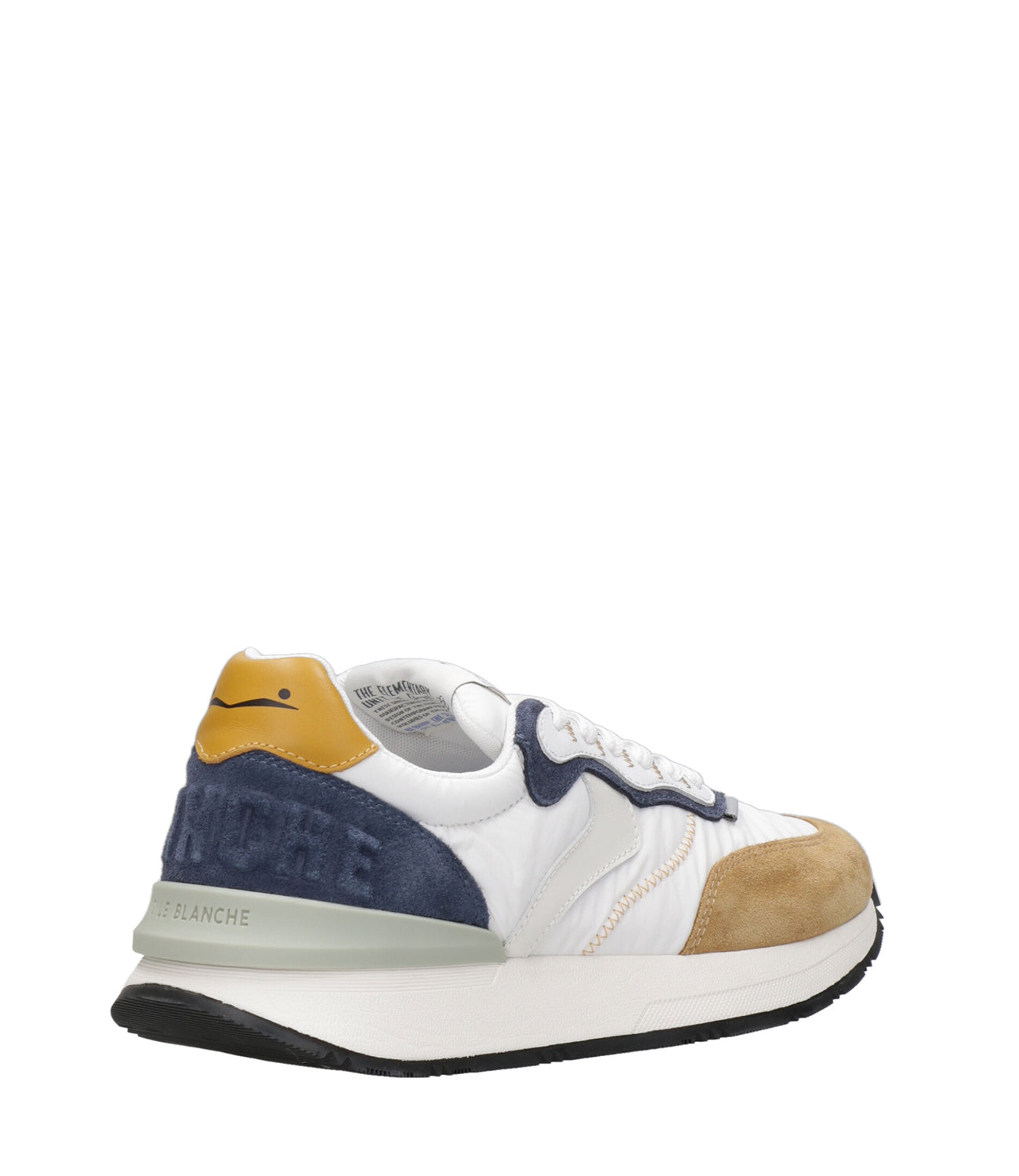 Voile Blanche | Sneakers Qwark Wasy Man Caramel White and Indigo