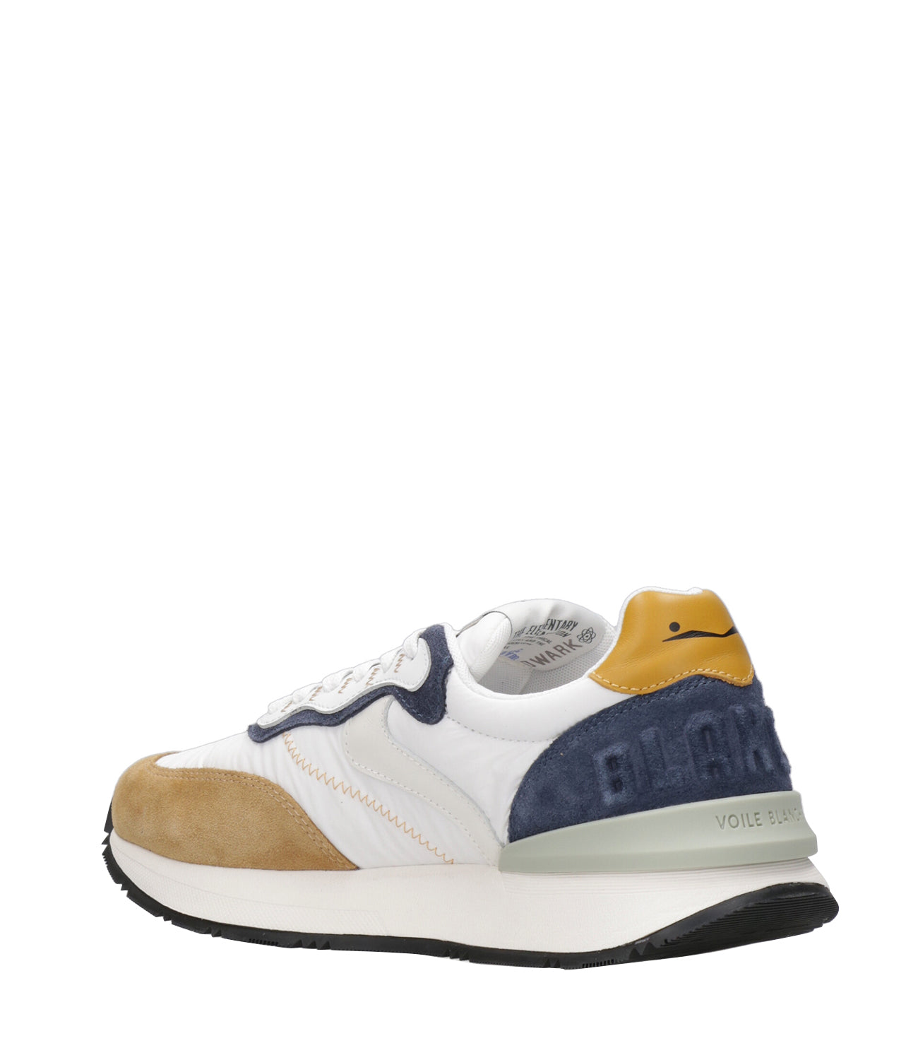 Voile Blanche | Sneakers Qwark Wasy Man Caramel White and Indigo