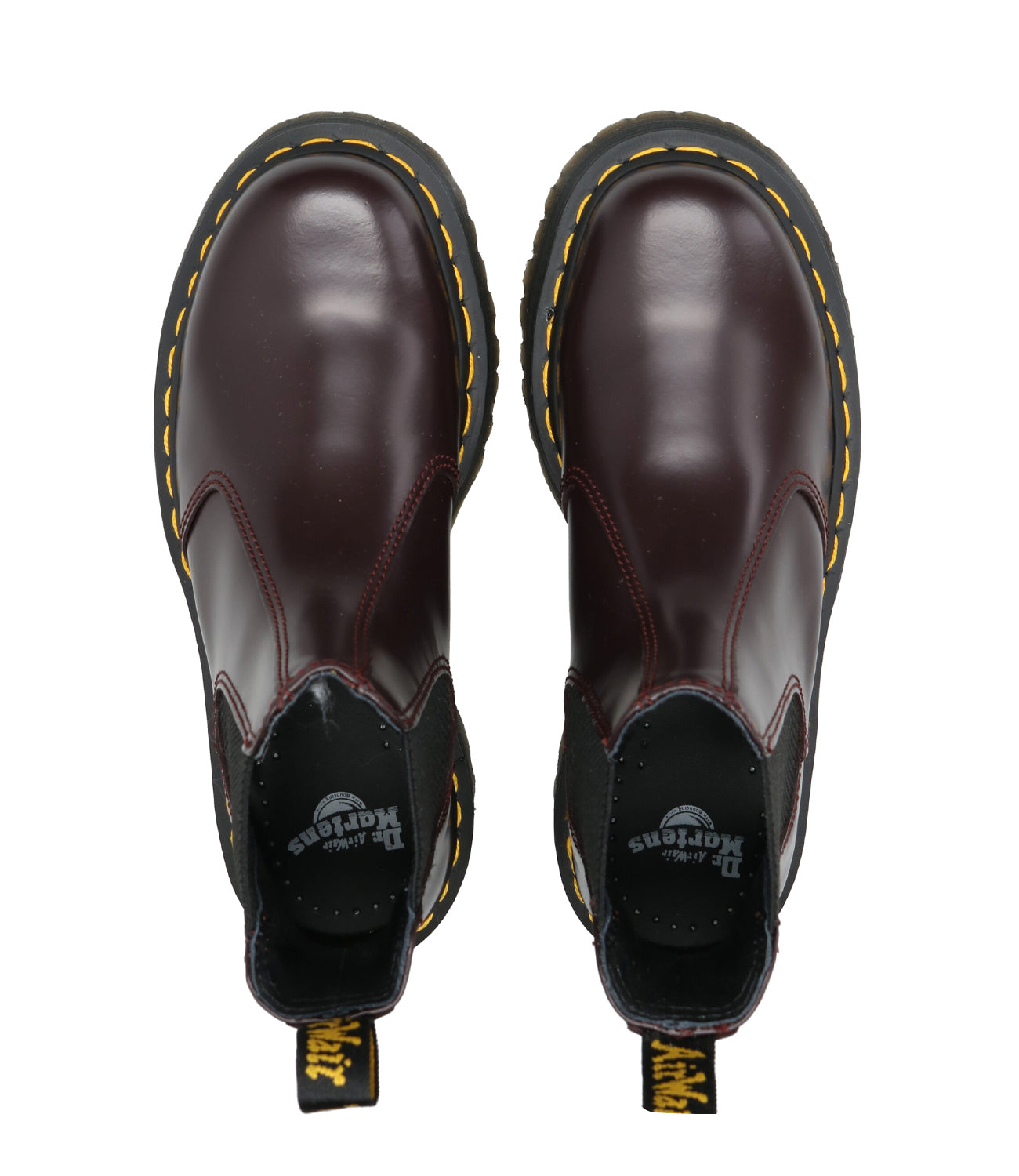 Dr Martens | Tronchetto Chelsea Platform Quad 2976 Burgundy