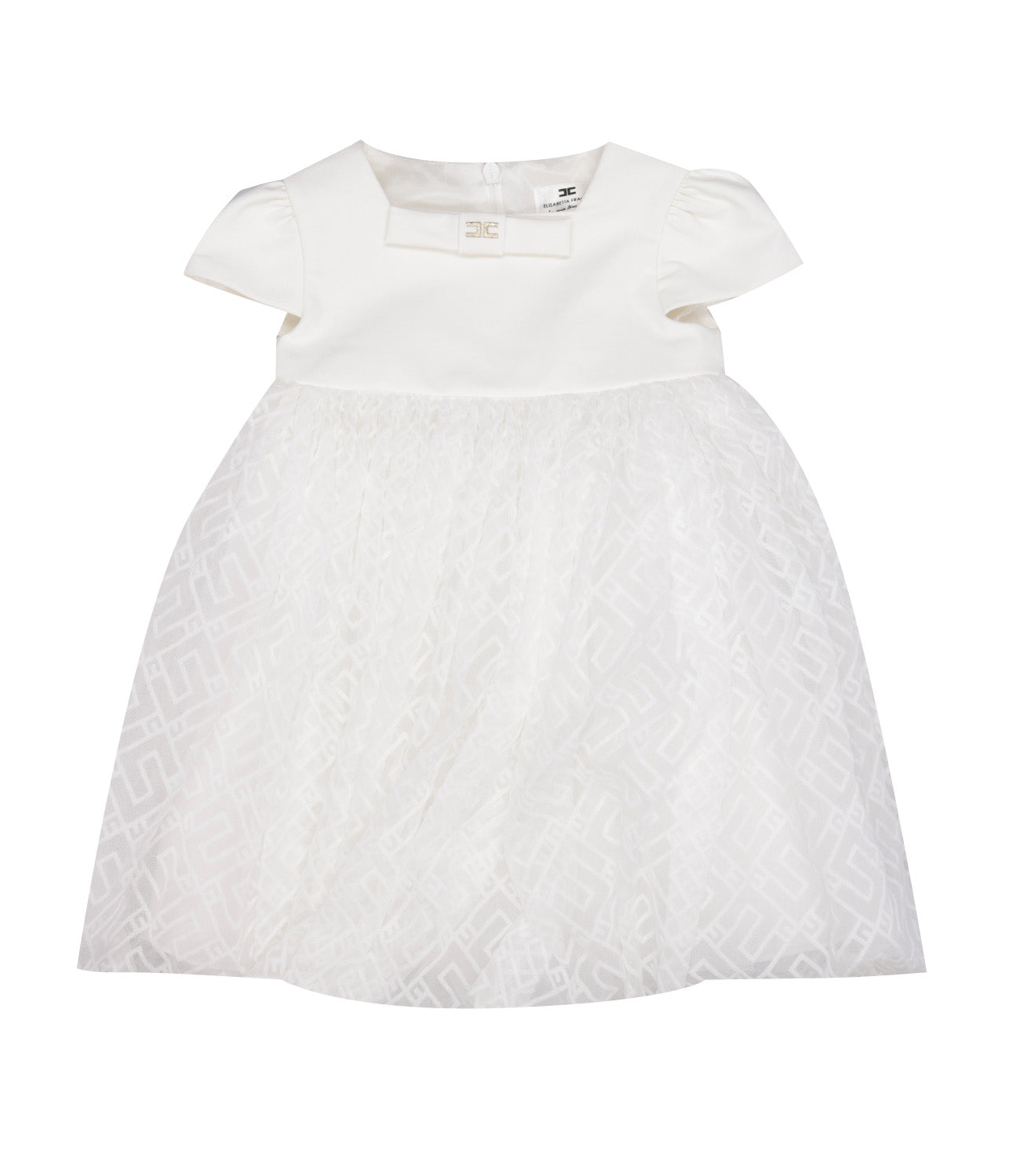 Elisabetta Franchi La Mia Bambina logo-embroidered shorts set - White