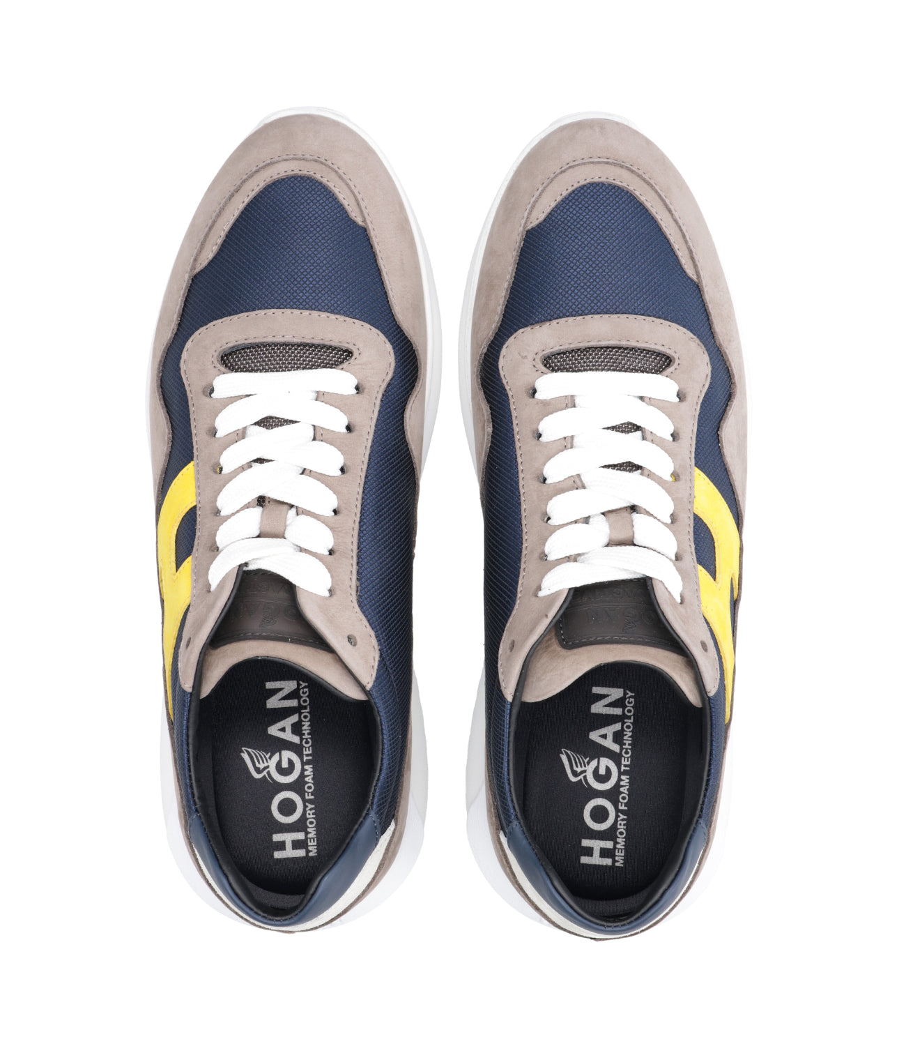 Hogan | Sneakers Interactive 3 Blue, Yellow and Grey