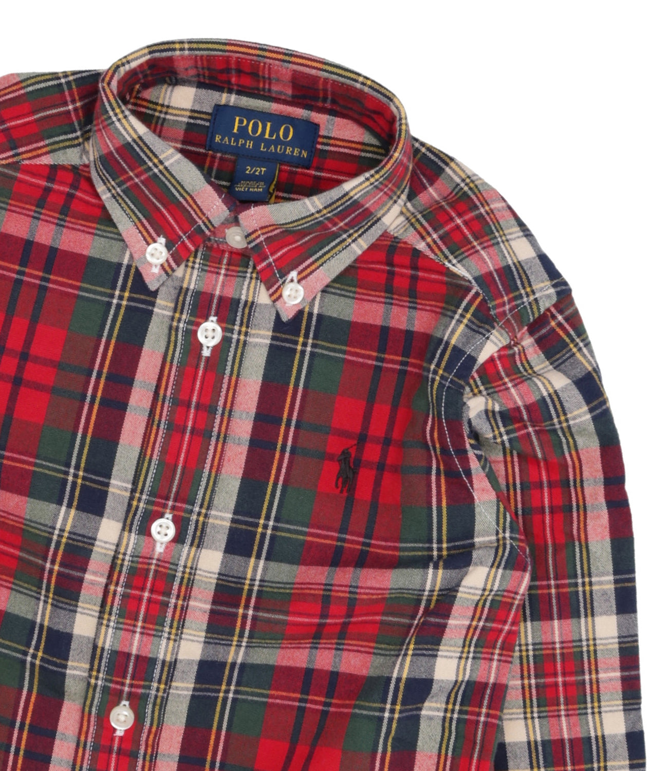 Ralph Lauren Childrenswear | Red and Green Shirt