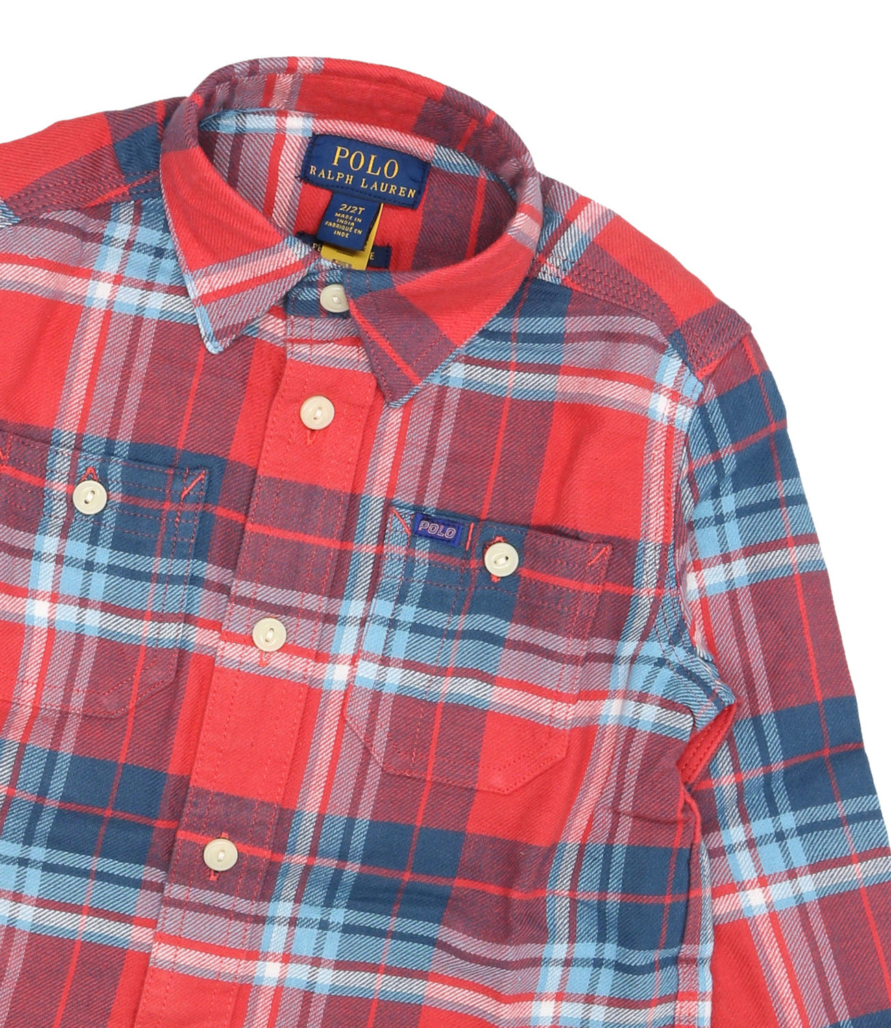 Ralph Lauren Childrenswear | Red and Blue Shirt